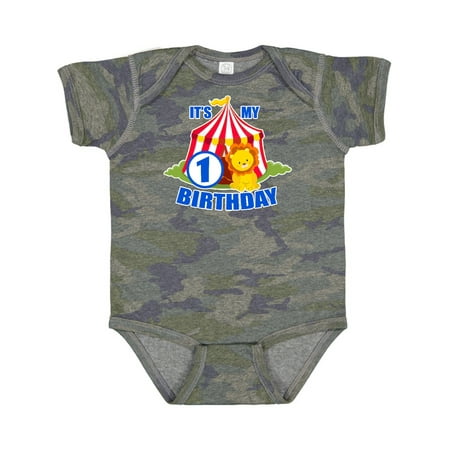 Inktastic Its My Birthday Circus Tent with Lion 1 Year Old Gift Baby Boy or Baby Girl Bodysuit
Inktastic Its My Birthday Circus Tent with Lion 1 Year Old Gift Baby Boy or Baby Girl Bodysuit