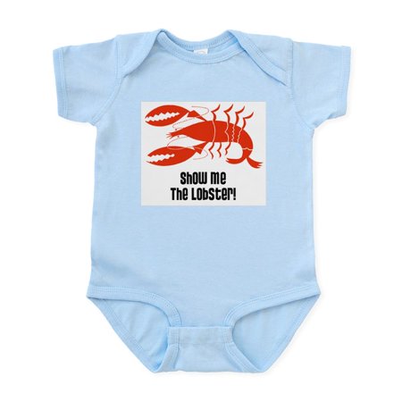 CafePress - Show Me The Lobster Infant Bodysuit - Baby Light Bodysuit Size Newborn - 24 Months
CafePress - Show Me The Lobster Infant Bodysuit - Baby Light Bodysuit Size Newborn - 24 Months