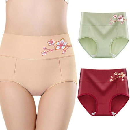 Maxcozy Women High Waist Tummy Control Briefs Light Breathable Panties Underwear - 4Pcs
Maxcozy Women High Waist Tummy Control Briefs Light Breathable Panties Underwear - 4Pcs