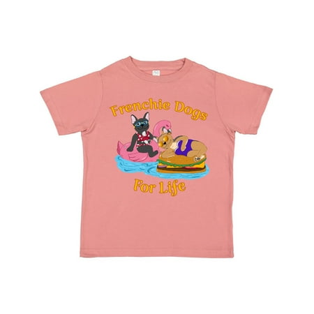 Inktastic Frenchie Dogs For Life Cute French Bulldogs On Pool Floaties Gift Toddler Boy or Toddler Girl T-Shirt
Inktastic Frenchie Dogs For Life Cute French Bulldogs On Pool Floaties Gift Toddler Boy or Toddler Girl T-Shirt