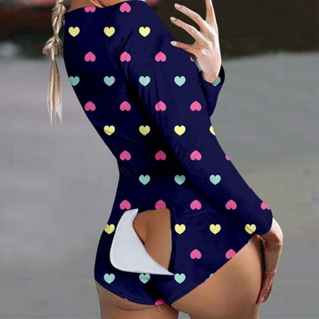 purcolt Women s Valentine s Day Sexy V Neck One Piece Bodysuit Pajamas Butt Flap Shorts Long Sleeve Button Onesie Bodycon Rompers Jumpsuit Sleepwear Overall Nightwear
purcolt Women s Valentine s Day Sexy V Neck One Piece Bodysuit Pajamas Butt Flap Shorts Long Sleeve Button Onesie Bodycon Rompers Jumpsuit Sleepwear Overall Nightwear