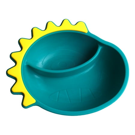 Food Grade Silicone Cartoon Dinosaur Baby Divided Suction Bowl Slip-resistant Child Dinner Plate Learning Feeding Dish
Food Grade Silicone Cartoon Dinosaur Baby Divided Suction Bowl Slip-resistant Child Dinner Plate Learning Feeding Dish