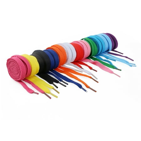 12 Pairs Colored Shoe laces Flat Shoelaces Multipack Shoestrings for Sneakers Skates Sport Shoes Boots
12 Pairs Colored Shoe laces Flat Shoelaces Multipack Shoestrings for Sneakers Skates Sport Shoes Boots