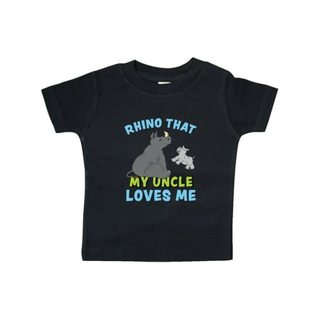 Inktastic Rhino That My Uncle Loves Me with Cute Rhinos Gift Baby Boy or Baby Girl T-Shirt
Inktastic Rhino That My Uncle Loves Me with Cute Rhinos Gift Baby Boy or Baby Girl T-Shirt