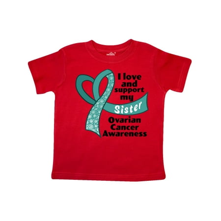 Inktastic I Love and Support My Sister Ovarian Cancer Awareness Gift Toddler Boy or Toddler Girl T-Shirt
Inktastic I Love and Support My Sister Ovarian Cancer Awareness Gift Toddler Boy or Toddler Girl T-Shirt