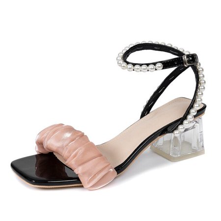 2022 Women Sandals Summer Square Toe Thick Med Heel Buckle Strap Ladies Sandals Fairy Fashion Gentle Leisure Solid Females Shoes
2022 Women Sandals Summer Square Toe Thick Med Heel Buckle Strap Ladies Sandals Fairy Fashion Gentle Leisure Solid Females Shoes