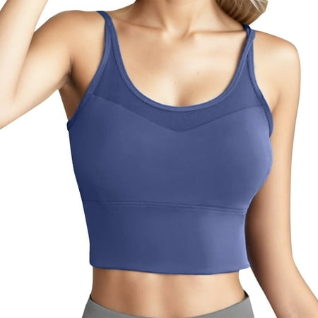 KaLI_store Womens Sports Bras Women Comfortable Full Coverage Soft Bra Everyday Wireless Minimizer Bralettes Blue XL
KaLI_store Womens Sports Bras Women Comfortable Full Coverage Soft Bra Everyday Wireless Minimizer Bralettes Blue XL