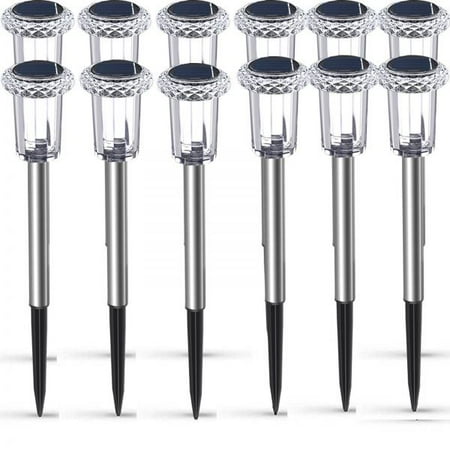 Promotion!Solar Pathway Lights Waterproof Garden Solar Outdoor Lights 12 Pack Stainless Steel Yard Lights Driveway Lights for Patio Lawn Yard Walkway and Landscape(Cold White)
Promotion!Solar Pathway Lights Waterproof Garden Solar Outdoor Lights 12 Pack Stainless Steel Yard Lights Driveway Lights for Patio Lawn Yard Walkway and Landscape(Cold White)