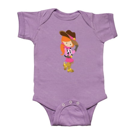 Inktastic Cowboy Girl Girl With Cowboy Hat Orange Hair Gift Baby Girl Bodysuit
Inktastic Cowboy Girl Girl With Cowboy Hat Orange Hair Gift Baby Girl Bodysuit
