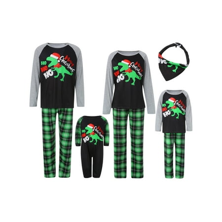 Thaisu Christmas Family Matching Dad Mom Kid Pajamas PJS Set Xmas Dinosaur Plaid Sleepwear Nightwear
Thaisu Christmas Family Matching Dad Mom Kid Pajamas PJS Set Xmas Dinosaur Plaid Sleepwear Nightwear