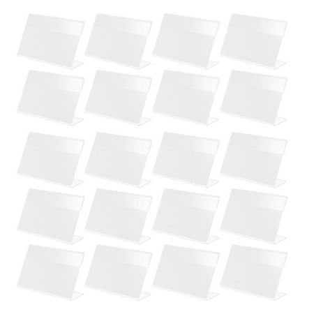Price Tag Display Stand 20pcs Plastic Price Tag Holders Supermarket Label Holders L-Shape Display Stands
Price Tag Display Stand 20pcs Plastic Price Tag Holders Supermarket Label Holders L-Shape Display Stands