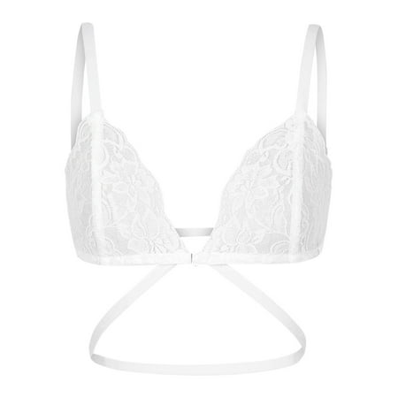 LONKITO Alluring Women Cage Bra Elastic Cage Bra Strappy Hollow Out Bra Bustier White XL
LONKITO Alluring Women Cage Bra Elastic Cage Bra Strappy Hollow Out Bra Bustier White XL