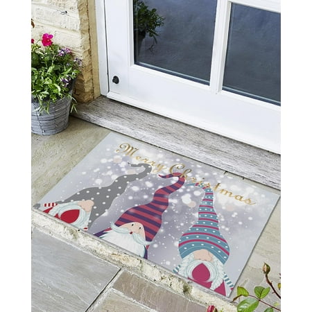 Indoor Outdoor Mats Merry Christmas Dwarf with Hat Under Snow Door Mat Non-Slip Absorbent Resist Dirt Entrance Mat Washable Welcome Mats for Entryway Low-Profile Floor Mats
Indoor Outdoor Mats Merry Christmas Dwarf with Hat Under Snow Door Mat Non-Slip Absorbent Resist Dirt Entrance Mat Washable Welcome Mats for Entryway Low-Profile Floor Mats