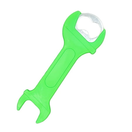 Wrench Shaped Bottle Opener - Fun Design Practical Use - Great for Opening Beer or Soda Pop Caps - Green
Wrench Shaped Bottle Opener - Fun Design Practical Use - Great for Opening Beer or Soda Pop Caps - Green