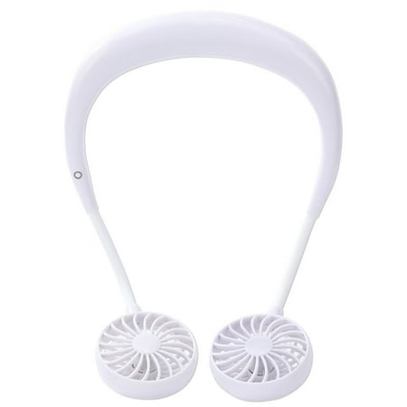 Portable USB Rechargeable Neckband Lazy Neck Hanging Style Dual Cooling Fan Fans ABS White
Portable USB Rechargeable Neckband Lazy Neck Hanging Style Dual Cooling Fan Fans ABS White