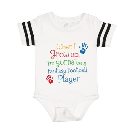 Inktastic Fantasy Football Player Future Gift Baby Boy or Baby Girl Bodysuit