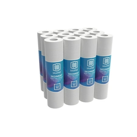 5-Micron Sediment Water Filter Replacement Cartridge for 10 in. x 2.5 in. (POE) Whole House Systems 12 Pack
5-Micron Sediment Water Filter Replacement Cartridge for 10 in. x 2.5 in. (POE) Whole House Systems 12 Pack