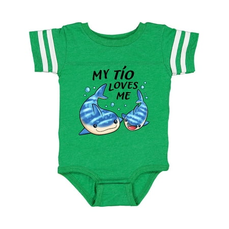 Inktastic My Tío Loves Me- whale shark Gift Baby Boy or Baby Girl Bodysuit 
Inktastic My Tío Loves Me- whale shark Gift Baby Boy or Baby Girl Bodysuit