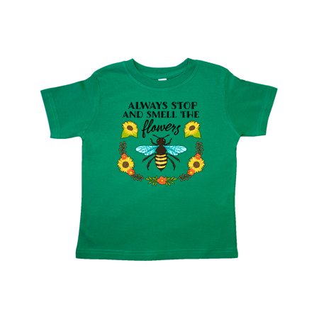 Inktastic Always Stop and Smell the Flowers with Bee and Sunflowers Gift Toddler Boy or Toddler Girl T-Shirt
Inktastic Always Stop and Smell the Flowers with Bee and Sunflowers Gift Toddler Boy or Toddler Girl T-Shirt