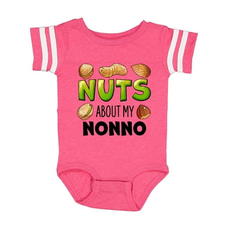 Inktastic Nuts About My Nonno Peanut Almond Pistachio Gift Baby Boy or Baby Girl Bodysuit
Inktastic Nuts About My Nonno Peanut Almond Pistachio Gift Baby Boy or Baby Girl Bodysuit