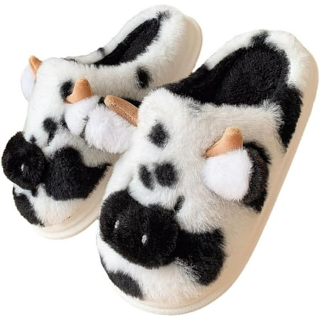 Women s Plush Cartoon Cow Slippers Winter Soft and Comfortable Animal Plush Slippers Cute Cow Slippers
Women s Plush Cartoon Cow Slippers Winter Soft and Comfortable Animal Plush Slippers Cute Cow Slippers