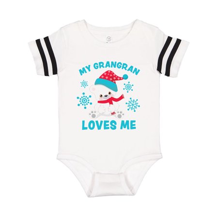Inktastic Polar Bear My Grangran Loves Me in Santa Hat with Snowflakes Gift Baby Boy or Baby Girl Bodysuit
Inktastic Polar Bear My Grangran Loves Me in Santa Hat with Snowflakes Gift Baby Boy or Baby Girl Bodysuit