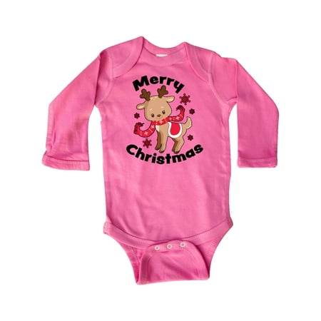 Inktastic Merry Christmas Baby Reindeer with Snowflakes Gift Baby Boy or Baby Girl Long Sleeve Bodysuit
Inktastic Merry Christmas Baby Reindeer with Snowflakes Gift Baby Boy or Baby Girl Long Sleeve Bodysuit