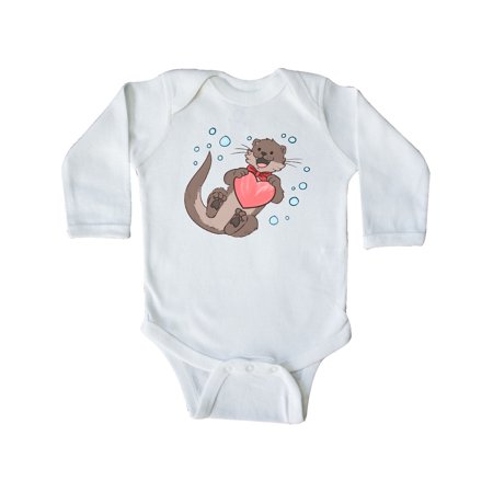 Inktastic Cute Smiling Valentine s Day Otter with Heart Gift Baby Boy or Baby Girl Long Sleeve Bodysuit
Inktastic Cute Smiling Valentine s Day Otter with Heart Gift Baby Boy or Baby Girl Long Sleeve Bodysuit