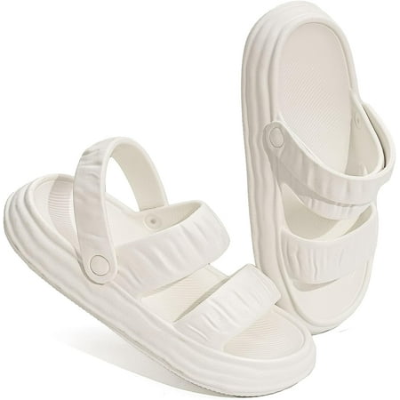 Cloud Slides for Women Flat Sandals Two Strap Pillow Slippers Ultra Cushion Sandals Water Friendly Light Weight EVA Sandals White Black Orange
Cloud Slides for Women Flat Sandals Two Strap Pillow Slippers Ultra Cushion Sandals Water Friendly Light Weight EVA Sandals White Black Orange