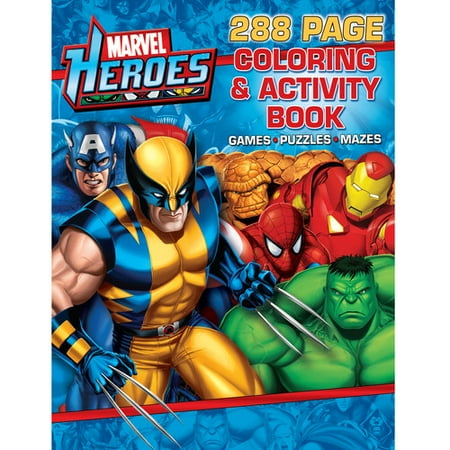 Marvel Heroes Coloring Book - Walmart.com Marvel Heroes Coloring Book - Walmart.com