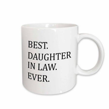 3dRose Best Daughter in law ever - gifts for family and relatives - inlaws Ceramic Mug 15-ounce
3dRose Best Daughter in law ever - gifts for family and relatives - inlaws Ceramic Mug 15-ounce