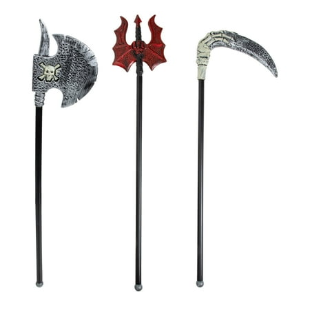 Hemoton 3pcs Halloween Simulated Weapons Stage Props Children Plastic Toys Children Plaything
Hemoton 3pcs Halloween Simulated Weapons Stage Props Children Plastic Toys Children Plaything