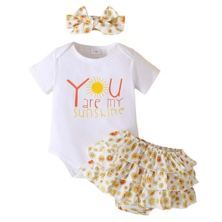 3 Months Baby Girls Clothes 6 Months Girls 3PCS Summer Outfits Set Letter Print Newborn Girls Short Sleeve Top Shorts Headband Set White
3 Months Baby Girls Clothes 6 Months Girls 3PCS Summer Outfits Set Letter Print Newborn Girls Short Sleeve Top Shorts Headband Set White