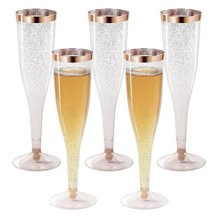 Champagne Plastic Disposable Wine Glass Rim Disposable Champagne Flute Glasses Party Cups
Champagne Plastic Disposable Wine Glass Rim Disposable Champagne Flute Glasses Party Cups