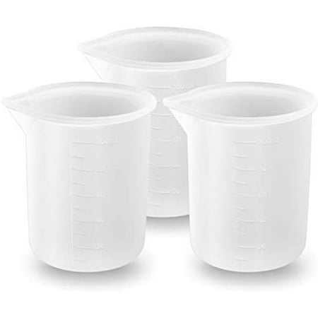 3 Pieces of 100ml Silicone Measuring Cup Used for Resin Non-stick Mixing Cup Glue Tool Precise Scale
3 Pieces of 100ml Silicone Measuring Cup Used for Resin Non-stick Mixing Cup Glue Tool Precise Scale