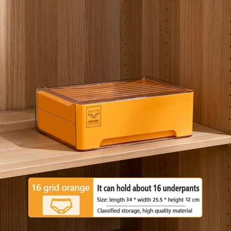 Clothes Organizers Underwear Bra Socks Storage Box Multi-grid Wardrobe Drawer Room Organization Cabinet Non-slip Sturdy Closet
Clothes Organizers Underwear Bra Socks Storage Box Multi-grid Wardrobe Drawer Room Organization Cabinet Non-slip Sturdy Closet