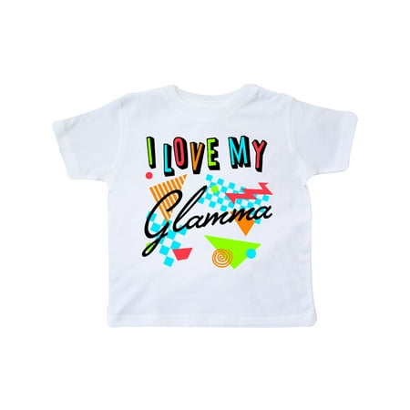 Inktastic I Love my Glamma- 80s retro style Gift Toddler Boy or Toddler Girl T-Shirt
Inktastic I Love my Glamma- 80s retro style Gift Toddler Boy or Toddler Girl T-Shirt