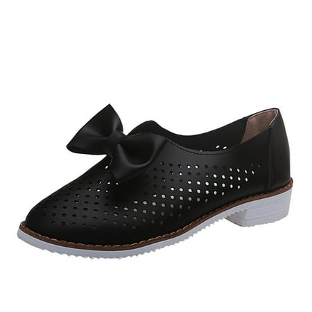 Womens Shoes Women S Bowknot Hollow Out Middle Heel Platform Comfy Casual Comfortable Single Shoes
Womens Shoes Women S Bowknot Hollow Out Middle Heel Platform Comfy Casual Comfortable Single Shoes