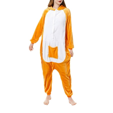 RSRZRCJ Women Animal Romper Pajamas Long Sleeve Hooded Furry Kangaroo/ Bear/ Zebra/ Unicorn Velvet Jumpsuit
RSRZRCJ Women Animal Romper Pajamas Long Sleeve Hooded Furry Kangaroo/ Bear/ Zebra/ Unicorn Velvet Jumpsuit