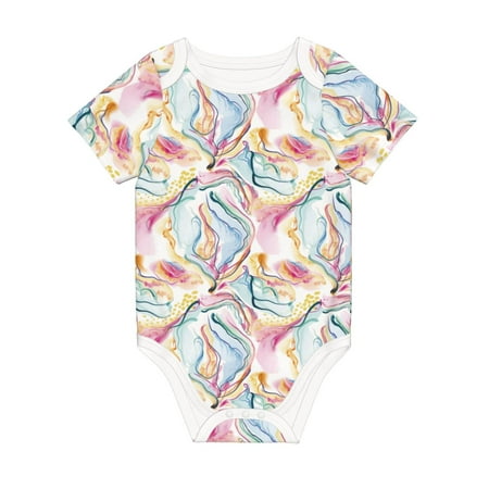 Coaee Abstract Marble Texture for Soft Cotton Baby Short-Sleeve Bodysuit Baby Girls Boys Bodysuit Romper
Coaee Abstract Marble Texture for Soft Cotton Baby Short-Sleeve Bodysuit Baby Girls Boys Bodysuit Romper