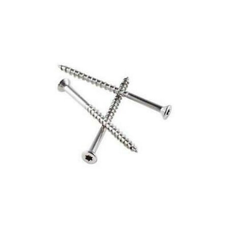 Simpson Strong-Tie No. 10 x 3-1/2 in. L Lobe Flat Head Coated Deck Screws 4.5 lb. 250 pk
Simpson Strong-Tie No. 10 x 3-1/2 in. L Lobe Flat Head Coated Deck Screws 4.5 lb. 250 pk