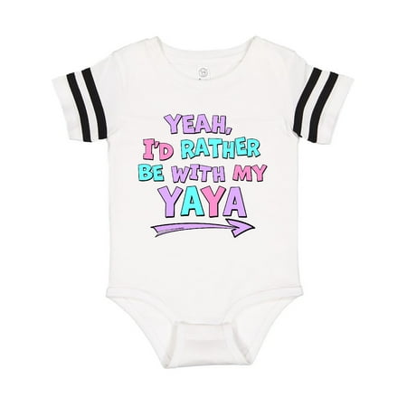 Inktastic Yeah I d Rather be with My Yaya in Pink Blue and Purple Gift Baby Boy or Baby Girl Bodysuit
Inktastic Yeah I d Rather be with My Yaya in Pink Blue and Purple Gift Baby Boy or Baby Girl Bodysuit