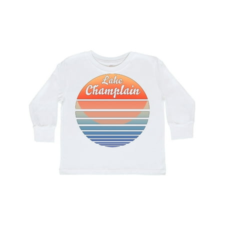 Inktastic Lake Champlain Retro Sunset Gift Toddler Boy or Toddler Girl Long Sleeve T-Shirt
Inktastic Lake Champlain Retro Sunset Gift Toddler Boy or Toddler Girl Long Sleeve T-Shirt