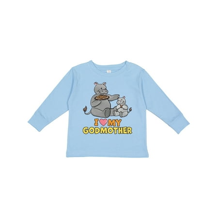 Inktastic I Love My Godmother Hippos Gift Toddler Boy or Toddler Girl Long Sleeve T-Shirt
Inktastic I Love My Godmother Hippos Gift Toddler Boy or Toddler Girl Long Sleeve T-Shirt