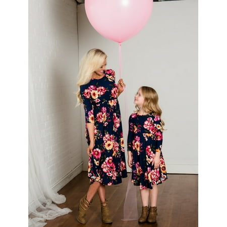 Nokpsedcb Mommy and Me Dresses Casual Floral Family Outfits Summer Matching Flower Maxi Long Dress Sundress Navy Blue Kids 3-4 Years
Nokpsedcb Mommy and Me Dresses Casual Floral Family Outfits Summer Matching Flower Maxi Long Dress Sundress Navy Blue Kids 3-4 Years