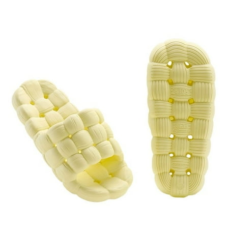 QWZNDZGR Soft Thick Platform Slippers Summer Beach Eva Soft Sole Slide Sandals Leisure Men Indoor Bathroom Anti-Slip Shoes Bubble Slides
QWZNDZGR Soft Thick Platform Slippers Summer Beach Eva Soft Sole Slide Sandals Leisure Men Indoor Bathroom Anti-Slip Shoes Bubble Slides