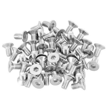 M3 x 6mm Hex Socket Countersunk Flat Head Screw Bolts 50pcs 
M3 x 6mm Hex Socket Countersunk Flat Head Screw Bolts 50pcs