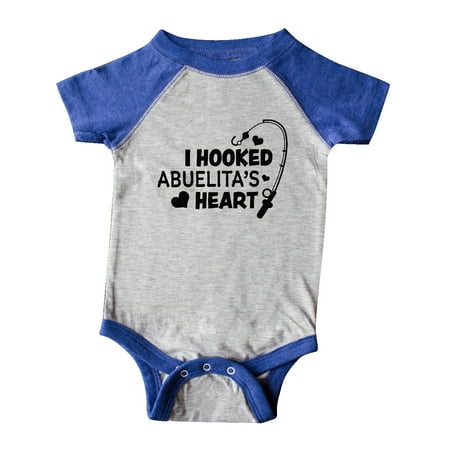 Inktastic I Hooked Abuelita s Heart with Fishing Rod Gift Baby Boy or Baby Girl Bodysuit
Inktastic I Hooked Abuelita s Heart with Fishing Rod Gift Baby Boy or Baby Girl Bodysuit