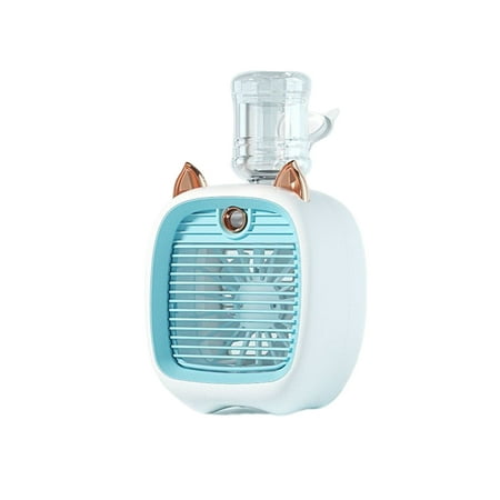 Spray Fan Cooling Rechargeable Desktop Fans Water Spray Humidifier Fashionable Unique Shape Cooler Fanner Office Indoor Outdoor Blue 1
Spray Fan Cooling Rechargeable Desktop Fans Water Spray Humidifier Fashionable Unique Shape Cooler Fanner Office Indoor Outdoor Blue 1