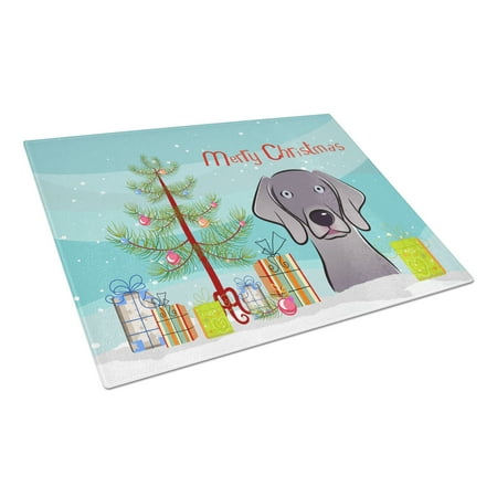 Carolines Treasures BB1603LCB Christmas Tree and Weimaraner Glass Cutting Board Large 12H x 16W multicolor
Carolines Treasures BB1603LCB Christmas Tree and Weimaraner Glass Cutting Board Large 12H x 16W multicolor